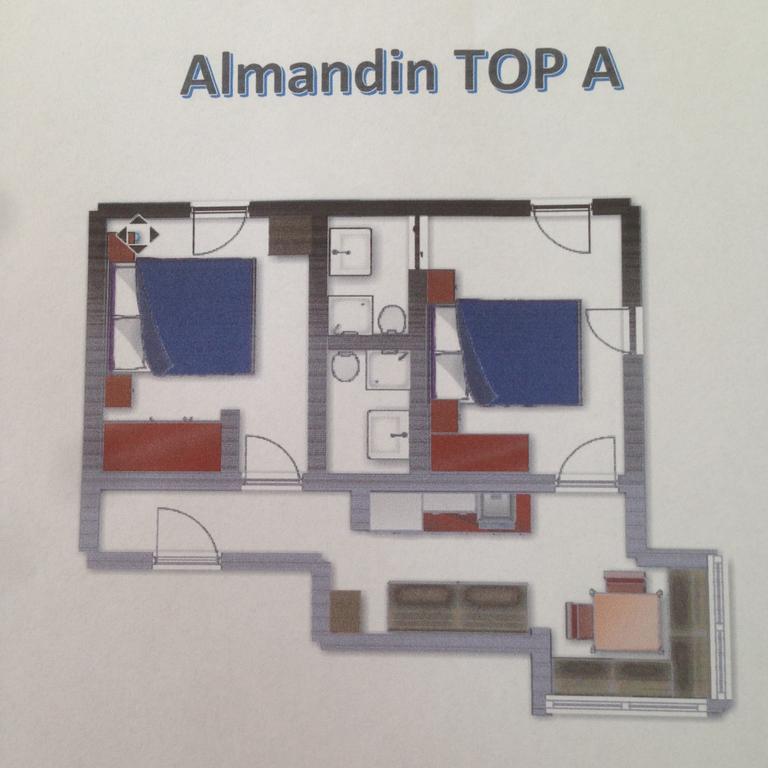 Almandin Apartments Ischgl Rum bild