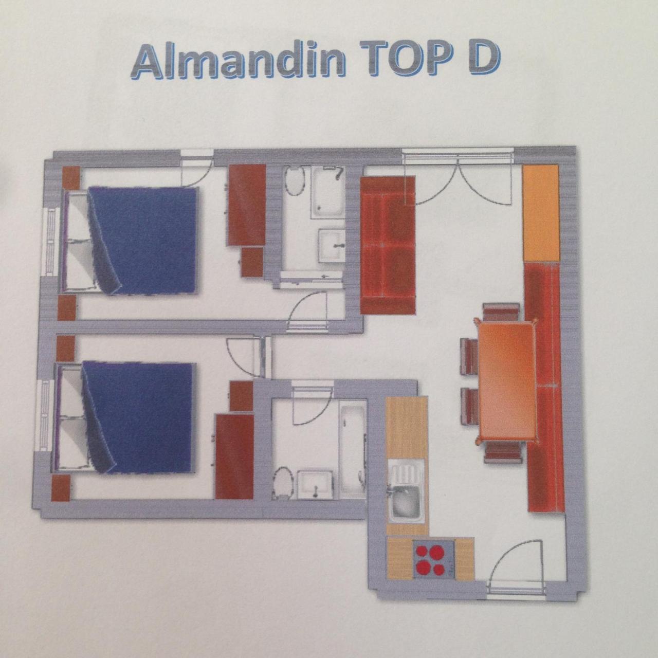 Almandin Apartments Ischgl Exteriör bild
